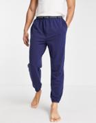 Calvin Klein Lounge Sweatpants In Blue-navy