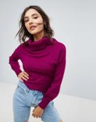Oeuvre Slouchy Sweater - Red