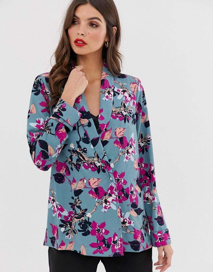 Vero Moda Floral Blazer-multi