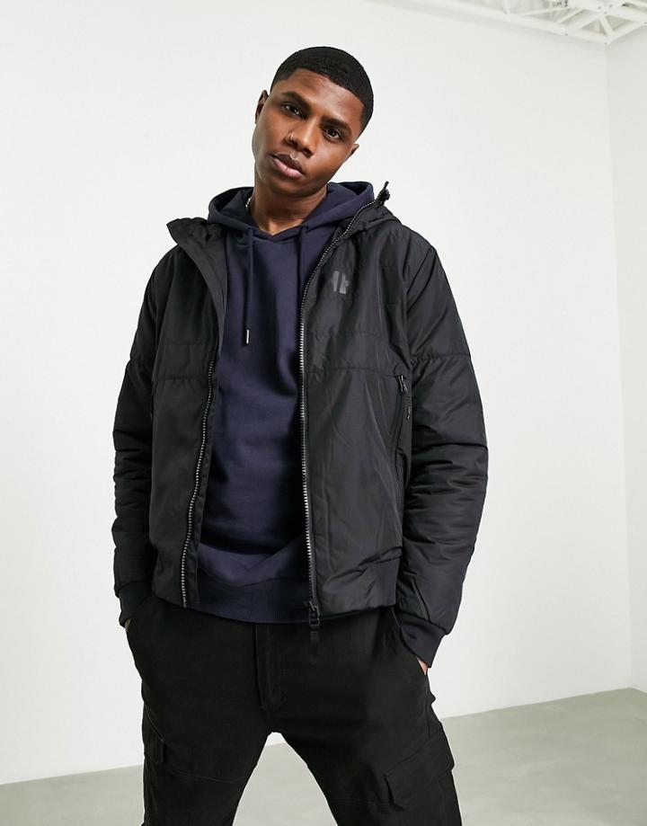 Helly Hansen Active Insulated Fall Jacket In Black