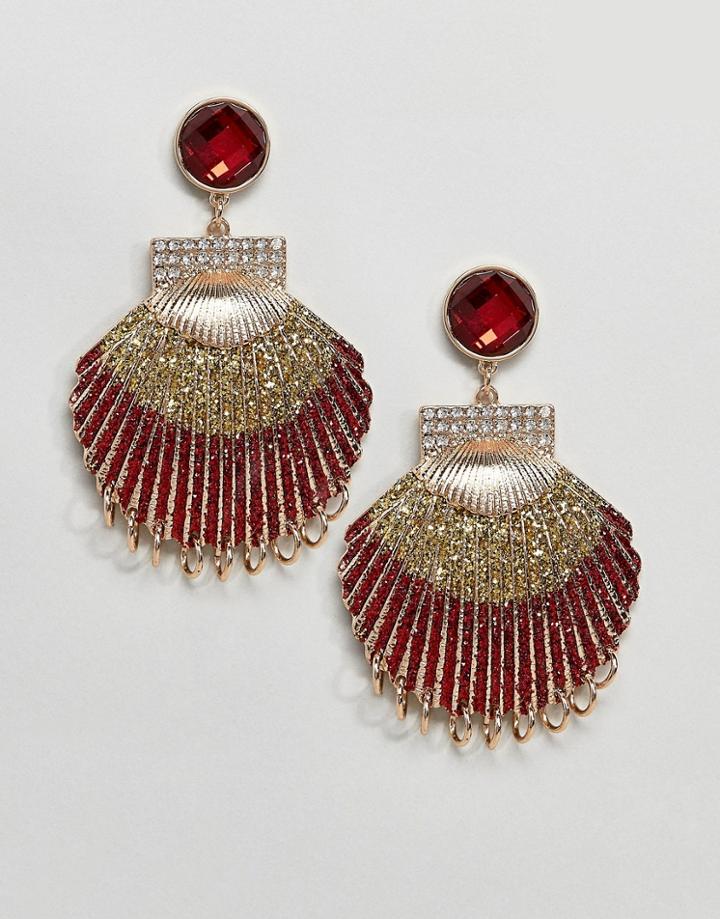 Ivyrevel Metallic Shell Earrings - Multi