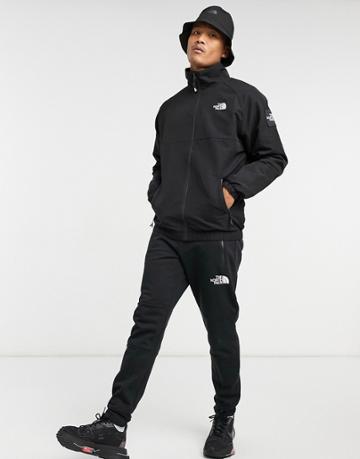 The North Face Black Box Track Jacket In Black