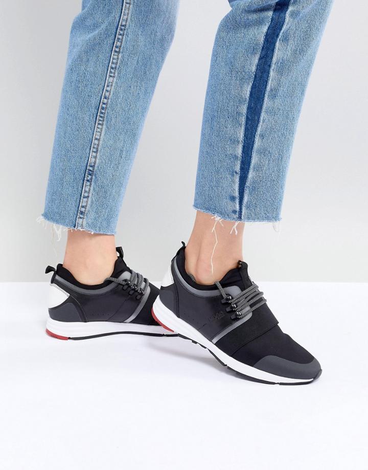 Hugo Hybrid Sports Detail Sneaker-black