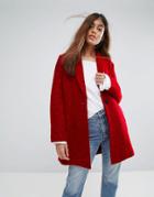 Suncoo Wool Coat - Red