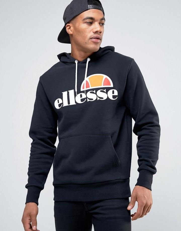 Ellesse Hoodie With Classic Logo In Black - Black