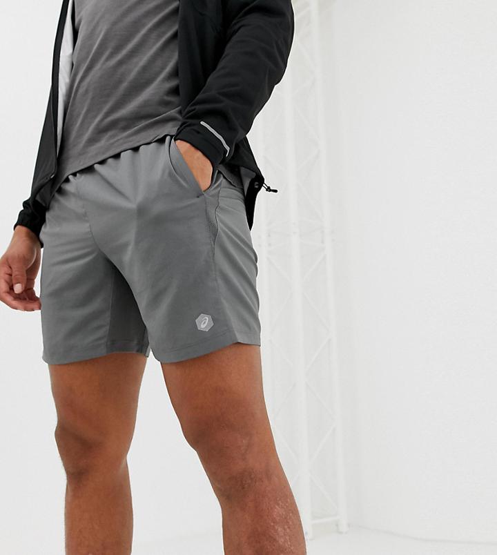 Asics Performance Short In Gray - Gray