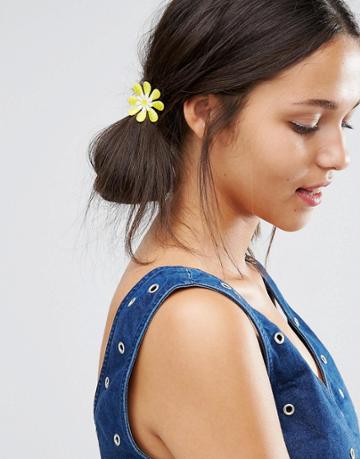 Suzywan Daisy Crochet Hair Clips - Multi