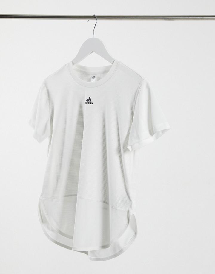 Adidas Training T-shirt In White