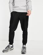 Topman Twill Sweatpants In Black - Part Of A Set