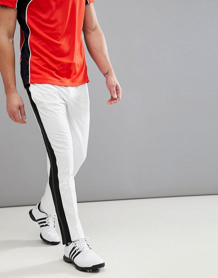 J.lindeberg Golf Frank Skinny Pants In White - White