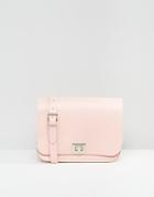 The Leather Satchel Company Pixie Cross Body Bag - Pink