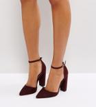 Asos Penalty Pointed High Heels - Red