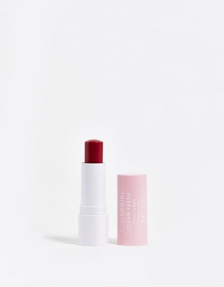 Covergirl Clean Fresh Tinted Lip Balm In I Cherry-ish You-red