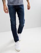 G-star 3301 Slim Jeans Dark Aged - Navy