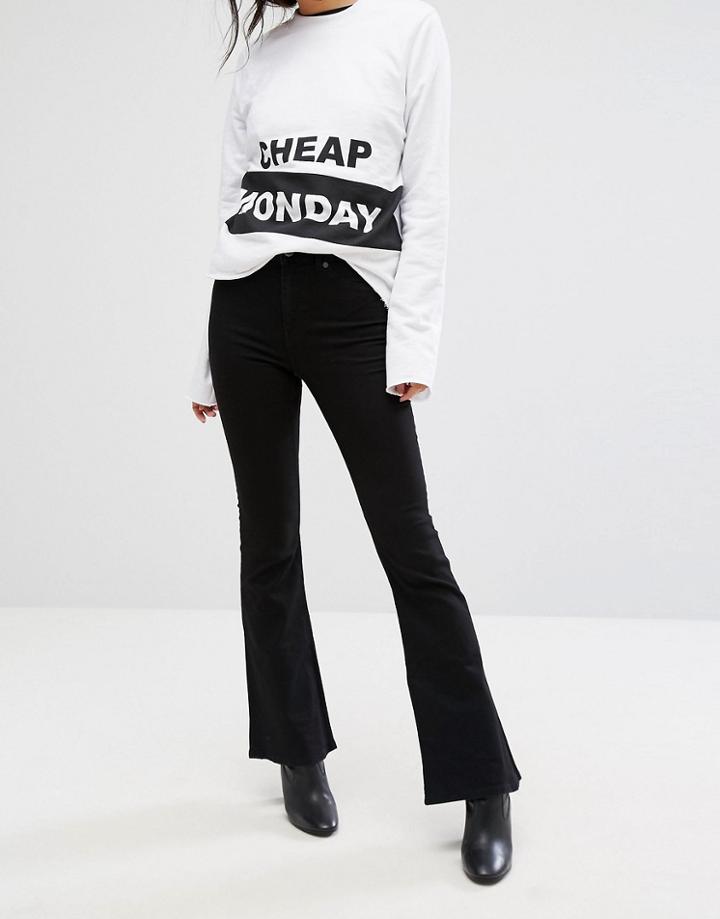 Cheap Monday High Flare Jeans - Black