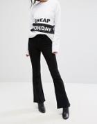 Cheap Monday High Flare Jeans - Black