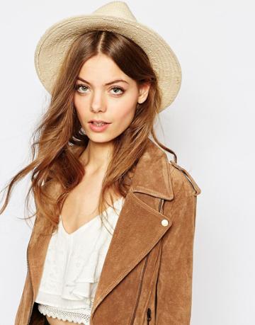 Becksondergaard Straw Fedora Hat - Sand