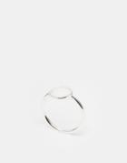 Asos Open Circle Ring - Silver