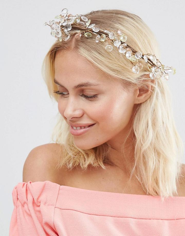 Johnny Loves Rosie Lucia Jewel Hair Crown