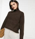 M Lounge Relaxed Sweater-brown