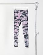 Kikiriki Highwaisted Tie-dye Leggings-black