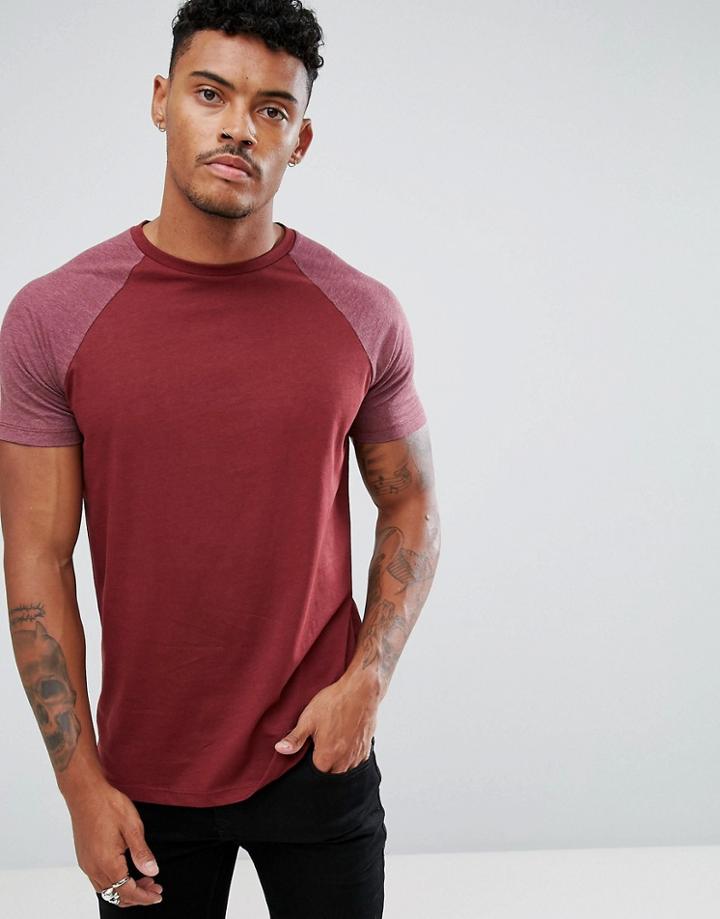 Asos Raglan T-shirt - Multi
