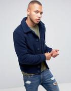 Another Influence Borg Jacket - Navy