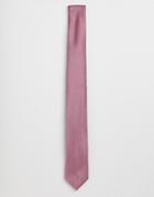 Burton Menswear Tie In Rose Pink - Pink