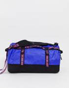 The North Face 92 Rage Base Camp Duffel Bag Small In Geo-tribal Blue - Blue
