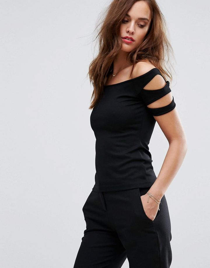 Supertrash Take Bandeau Top - Black