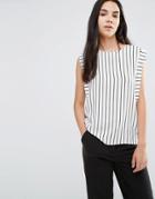 Vero Moda Fleur Sleeveless Top - Navy
