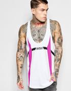 Siksilk Tank With Retro Print - White