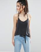 Only Lux Great Boxer Cami - Black