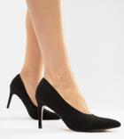 Truffle Collection Mid Heels - Black