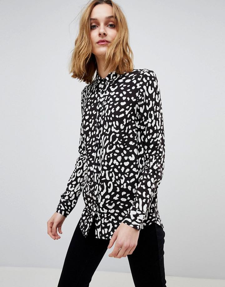 Warehouse Leopard Print Shirt - Multi