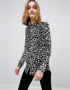 Warehouse Leopard Print Shirt - Multi