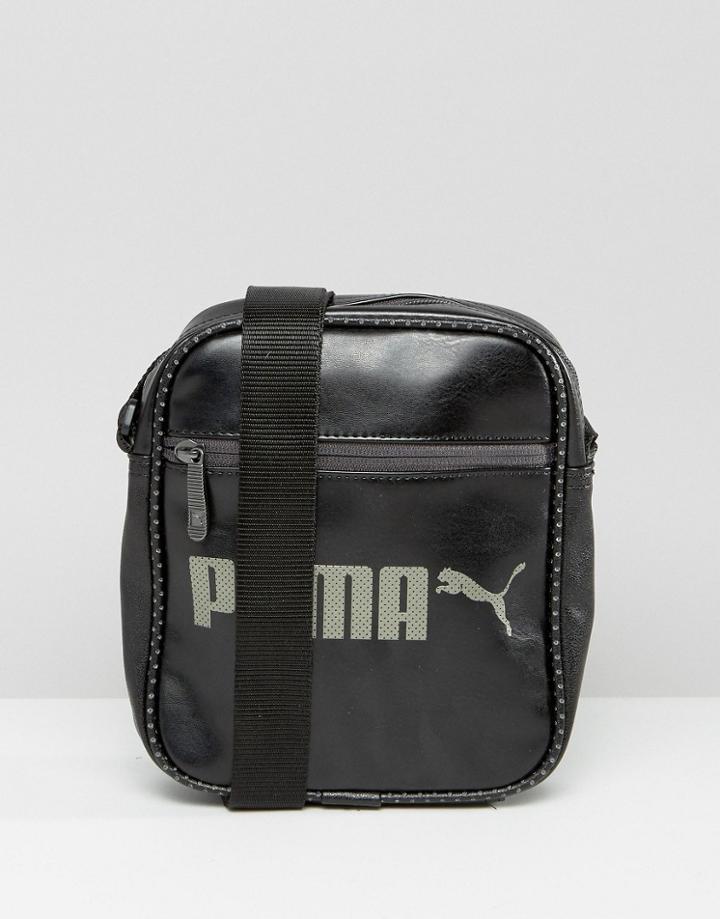 Puma Flight Bag In Black 7453601 - Black