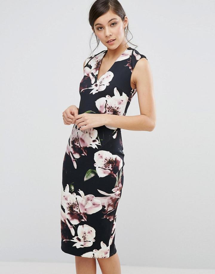 Coast Winter Lilly Jagger Dress - Navy