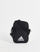 Adidas Training Logo Crossbody Bag In Black