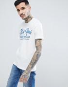 Jack & Jones Premium T-shirt With Vintage Print - White