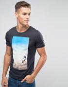 Jack And Jones Premium Photo Print T-shirt - Navy