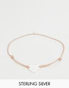 Thomas Sabo Little Secret Sterling Silver Heart Bracelet-pink