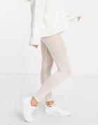 Sloggi Ever Cozy Merino Wool Mix Legging In Cream-white