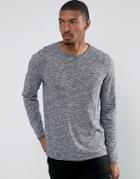 Esprit Knitted Sweater In 100% Cotton - Navy