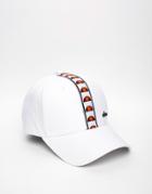 Ellesse Taped Logo Baseball Cap - White