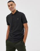 Farah Blaney Polo In Black - Black