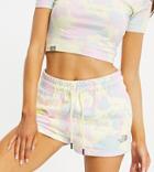 The North Face Mix And Match Short In Tie Dye Exclusive At Asos-multi