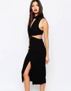 Bec & Bridge Phoenix Plunge Front Dress - White