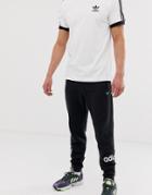 Adidas Originals Sweatpants 90s Embroidery In Black Fh7916