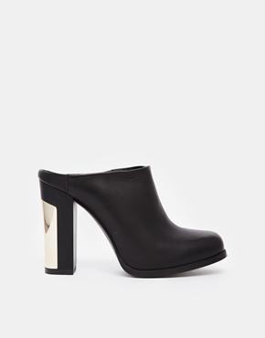 Miista Kimberly Heeled Mules - Black